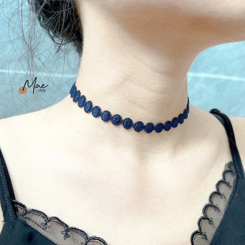 vòng cổ Izumi - chocker ren vingtage