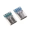 Shas 2x Mini USB Type-C Hàn Cổng Nữ 16 Pin Cổng Sạc Thay Thế Sửa Chữa USB