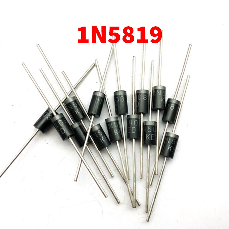 Túi 10 Con - 1N5819 - Diode Schottky IN5819 1A/40V DO-41 Chân Cắm - Đi ...