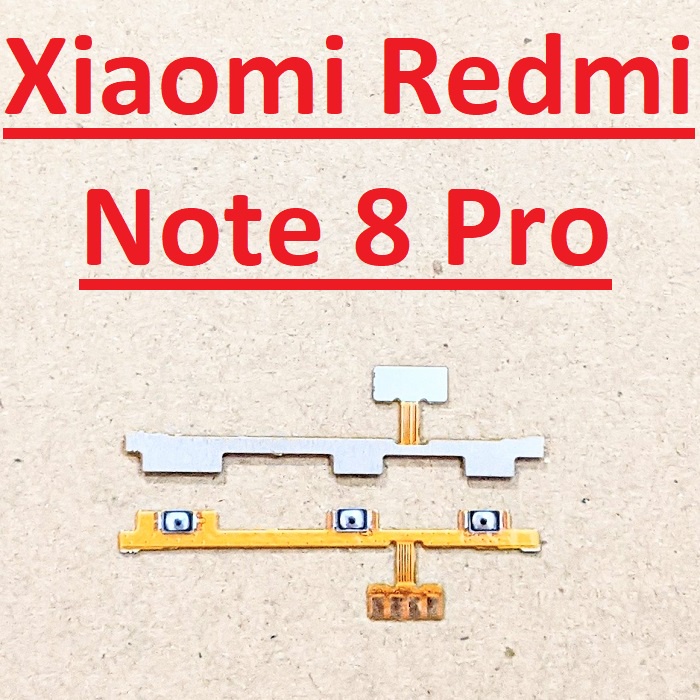 Mạch Dây Nút Nguồn Xiaomi Redmi Note 8 Pro Dây Âm Lượng Linh Kiện Thay ...