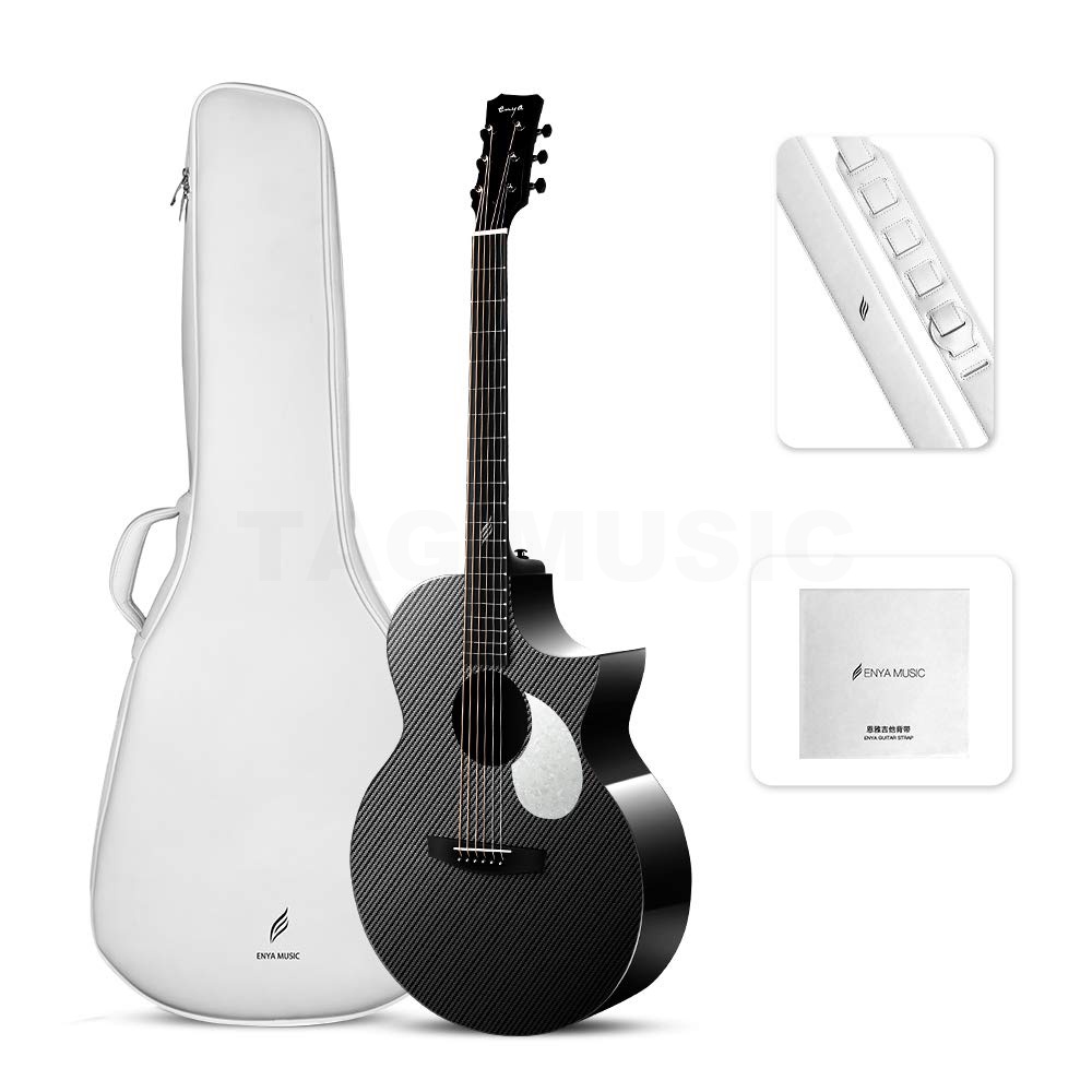 Đàn Guitar Acoustic Enya EAX3C/EAX3C EQ Carbon Fiber AcousticPlus Cao