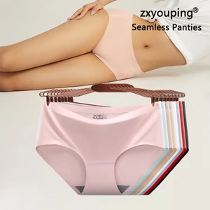 zxyouping quần lót su nữ Không Đường May Lưng Cao Có Size M-XXL Dành Cho Nữ quần lót su đúc