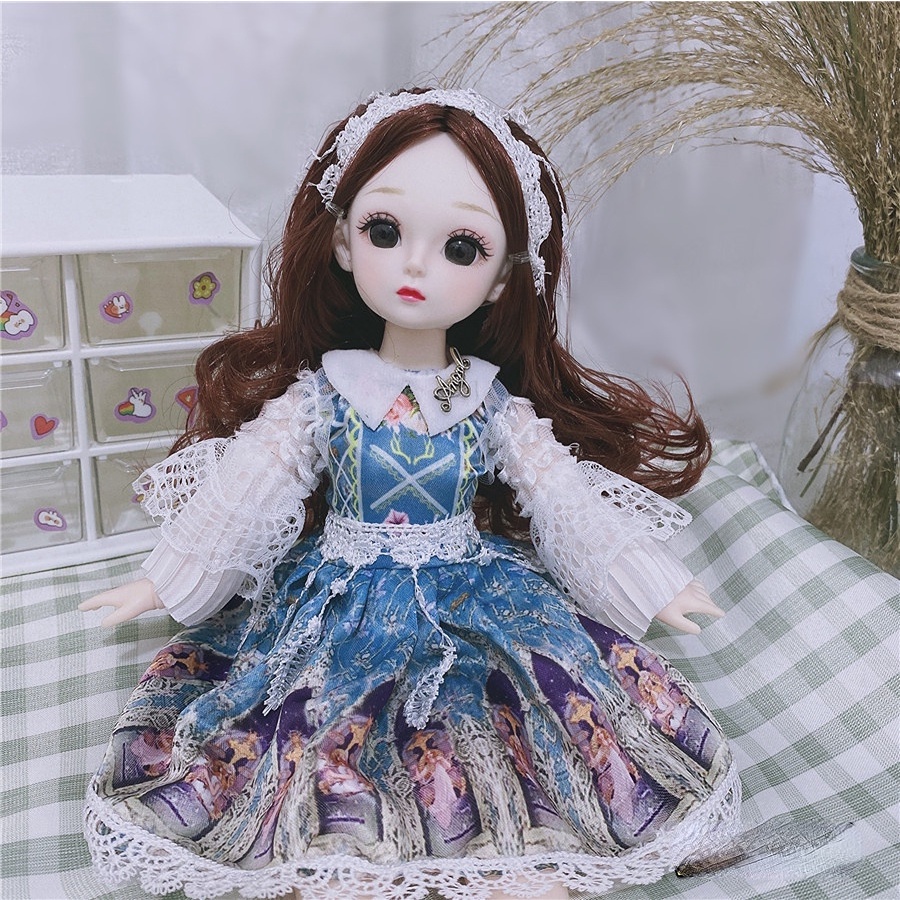 Búp Bê Công Chúa BJD 2022 Mắt 4D 30cm | Shopee Việt Nam