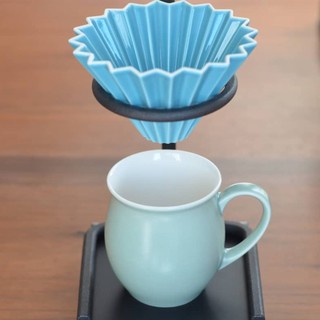 [ORIGAMI JAPAN] Volcano Ly sứ uống trà cà phê Origami Pinot Aroma Mug 280ml