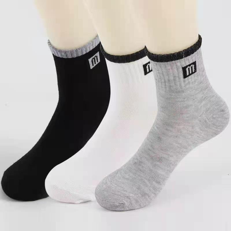 Combo Tất Nam Thể Thao Thoáng Khí, Vớ Nam Cổ Ngắn Chất Cotton Kháng Khuẩn ZANABRA T3480