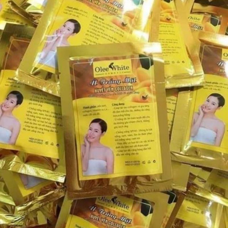 Ủ trắng mặt huyết yến - Trắng da, làm mờ thâm nám