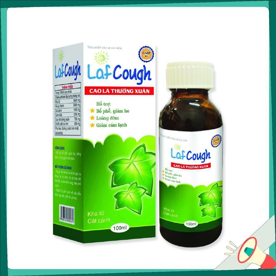 Siro Ho LafCough - Bổ phế giảm ho loãng đờm, chiết xuất lá thường xuân ...