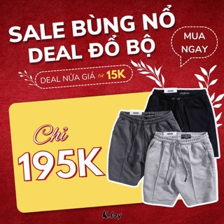 Quần đùi sort nam Kboy Với chất liệu thun nỉ da cá  tạo cảm giác thoải mái, co giãn, thấm hút tốt mặc hằng ngày- Q14