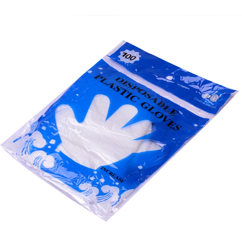 Bao tay nylon dùng 1 lần túi 100 cái