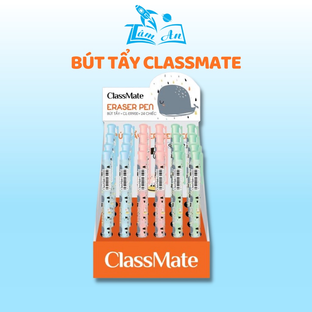 Ảnh Gôm tẩy CLASSMATE hình siêu anh hùng dễ thương, giúp tẩy sạch vết chì - Nhà sách Tâm An 1