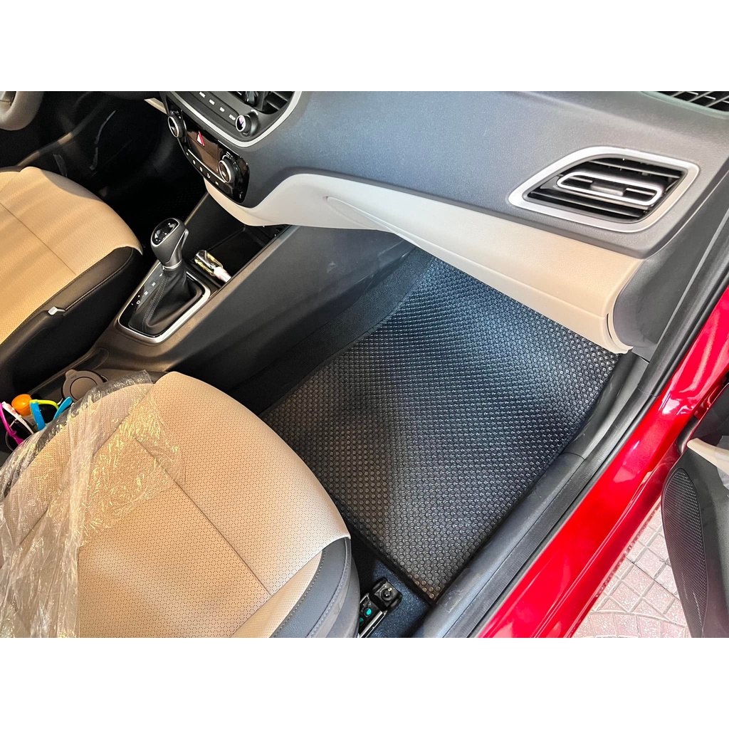 Thảm lót ô tô KATA cho xe Hyundai Accent (2018 - 2025) - Khít với sàn, Chống trơn, Không mùi, Không ẩm mốc