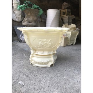 Khuôn chậu tròn rộng 62 cm hàng dày dặn