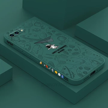 ốp lưng iPhone 7 plus 8 plus iPhone 7 8 iPhone 6 6s iPhone 6 plus 6s plus Ốp Điện Thoại Silicone TPU Mềm Họa Tiết Phi Hành Gia Có Dây Đeo Cho iPhone 7 plus 8 plus iPhone 7 8 iPhone 6 6s iPhone 6 plus 