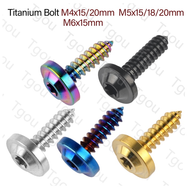 M6 X 12mm Bottone Testa Titanio Ti GR5 Gara Spec Bulloni 1.0 MM - Foto 4