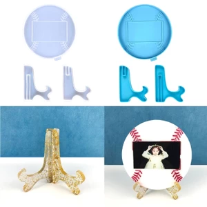MỘT Nhựa Khung Bóng Chày Khuôn Nhựa Trang Trí Thủ Công Khuôn Máy Tính Để Bàn Trang Trí Khuôn