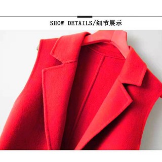 Len Vest Nữ Quần Áo 2022 Thời Trang Sang Trọng Nữ Phù Hợp Với Áo Cardigan Áo Vest Áo Vest Dài Hợp Thời Trang Giữa Chiều Dài Thời Trang