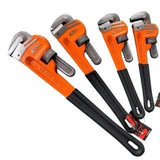 Mỏ lết răng sửa ông nước Kapusi, cỡ từ 12-14-18-24inch, thép CR-V, BH 12 tháng, Kìm nước kapusi