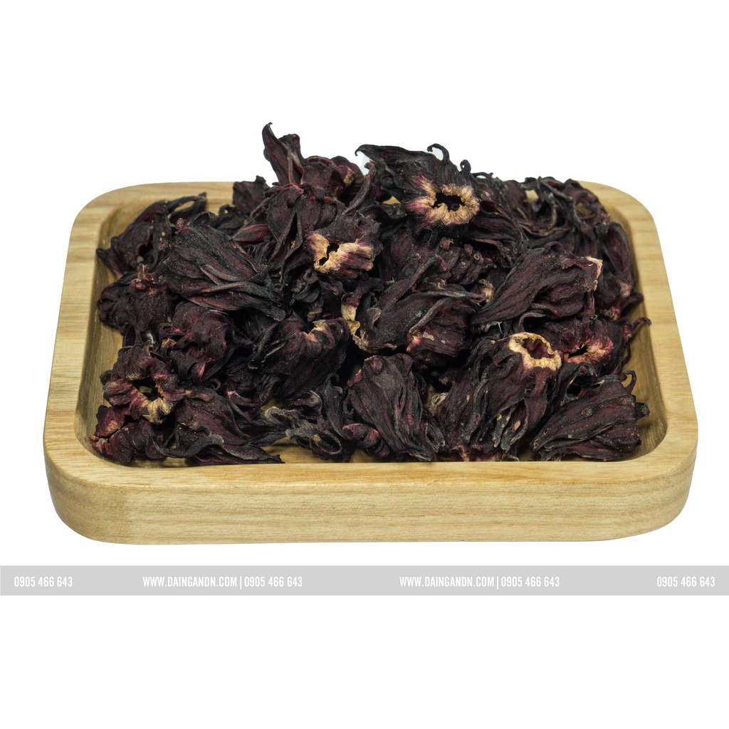 TRÀ HOA HIBISCUS - atiso đỏ - thức dưỡng an lành farm trồng tự nhiên- đóng hộp 100g