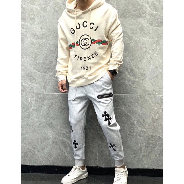 Áo Hoodie Gucci 1921 Mũ Trùm From Uniex Chất Nỉ Nam Nữ | Shopee Việt Nam