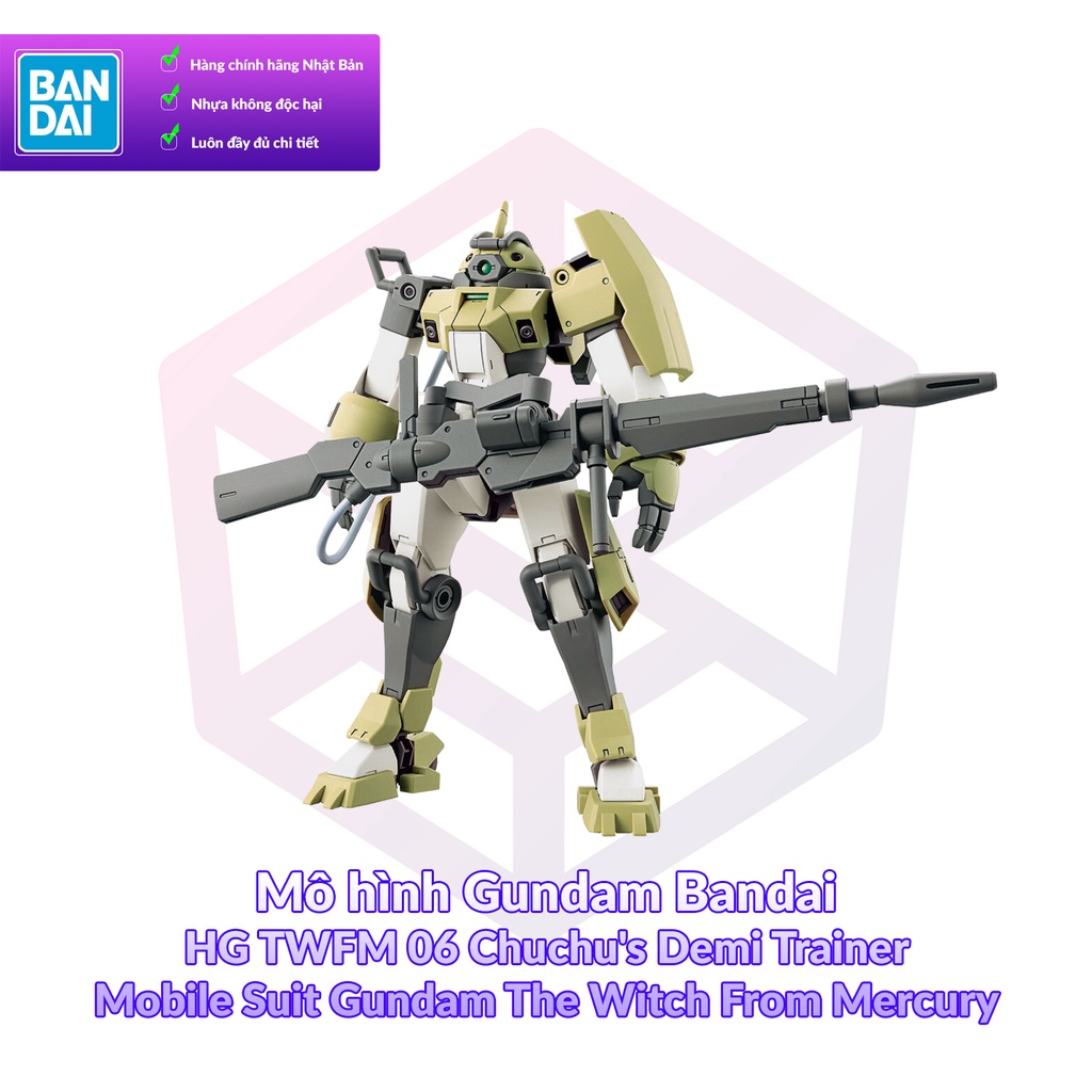 Mô hình Gundam Bandai HG TWFM 06 Chuchu's Demi Trainer 1/144 MS Gundam ...