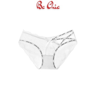 Quần lót nữ - Quần lót ren nữ dây chữ đan đính nơ quyến rũ Q9029 BC_CHIC LINGERIE