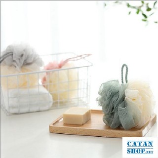 Bông Tắm Tạo Bọt Lưới Tròn 2 Màu, Chất Liệu Mềm Mại An Toàn Cho Da GD621-Bongtam-2mau