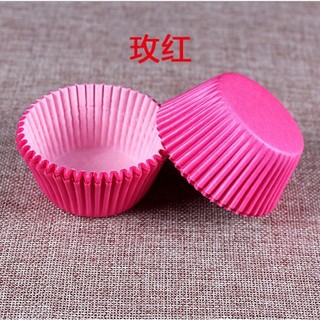 50 Cup Giấy Nến Mềm Lót Nướng Bánh Đáy 5cm