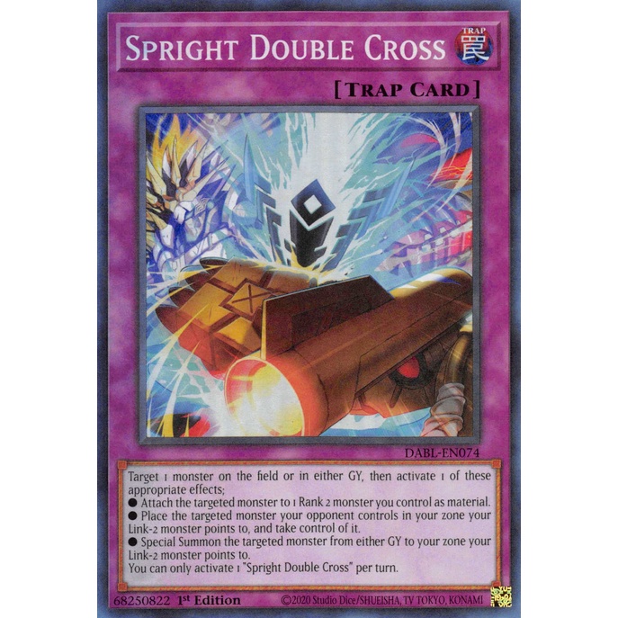 [DABL-EN074] Thẻ bài Spright Double Cross Super Rare. | Shopee Việt Nam