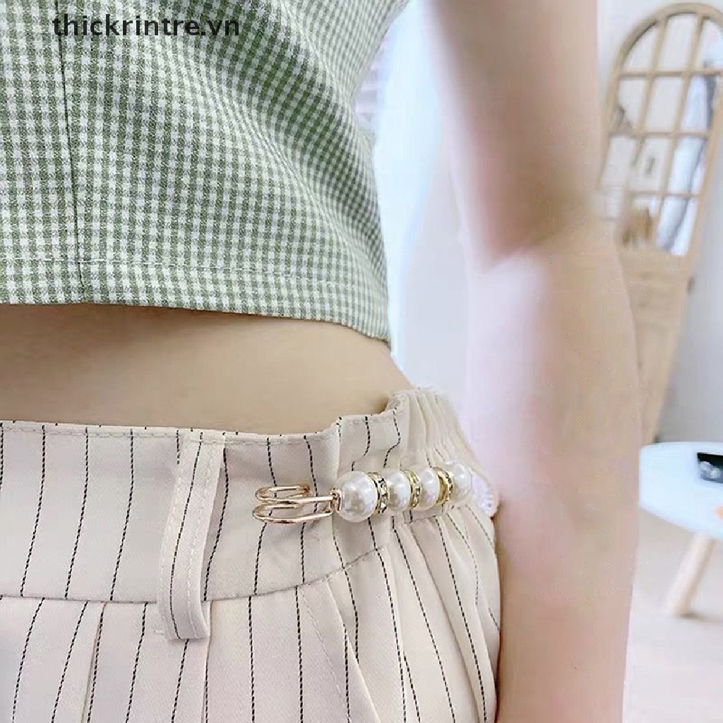 Set 3 Ghim Cài Áo Đính Đá Ngọc Trai Nhân Tạo Thời Trang