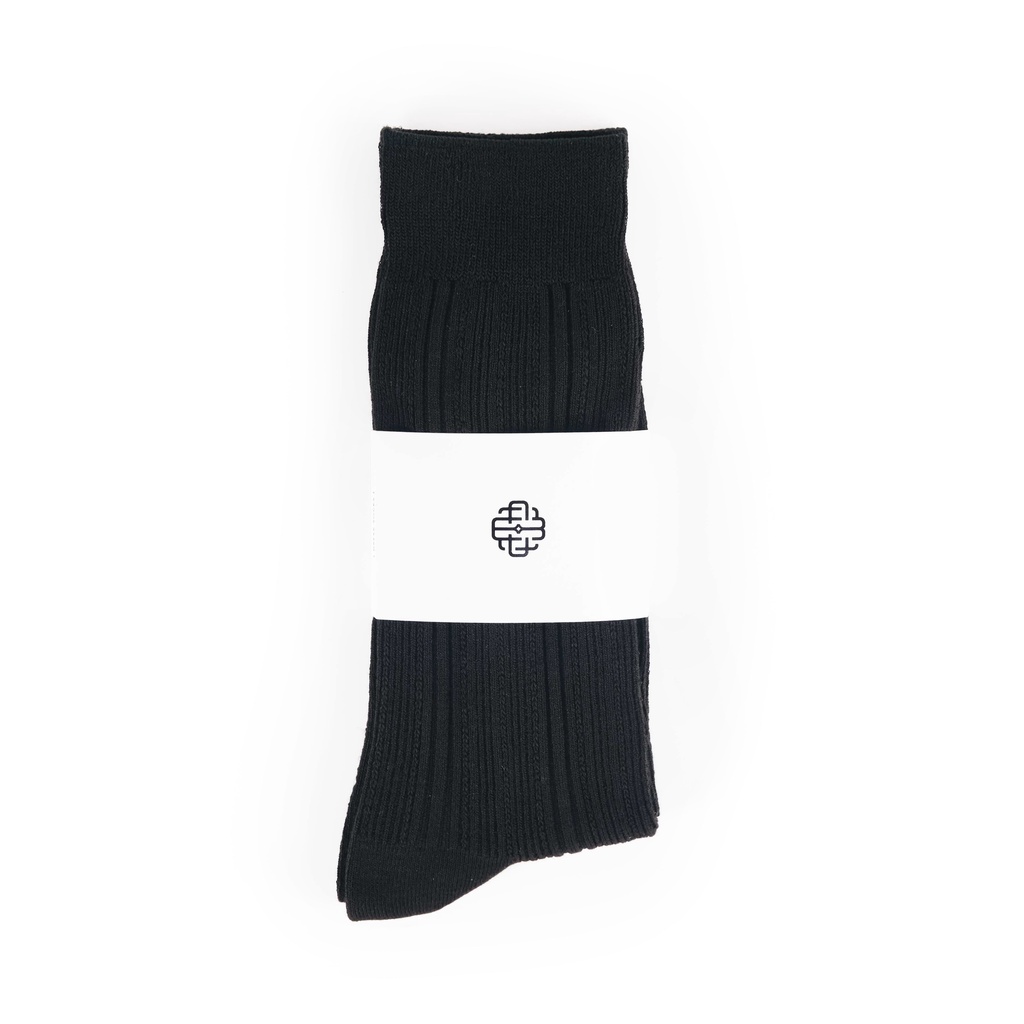 Ảnh Tất Cổ Cao Mang Giày Tây, Trơn 3 Màu - SIMPLY SOCKS VO02 - Cotton Co Giãn Thấm Hút Tốt - Thương Hiệu Be Classy 1