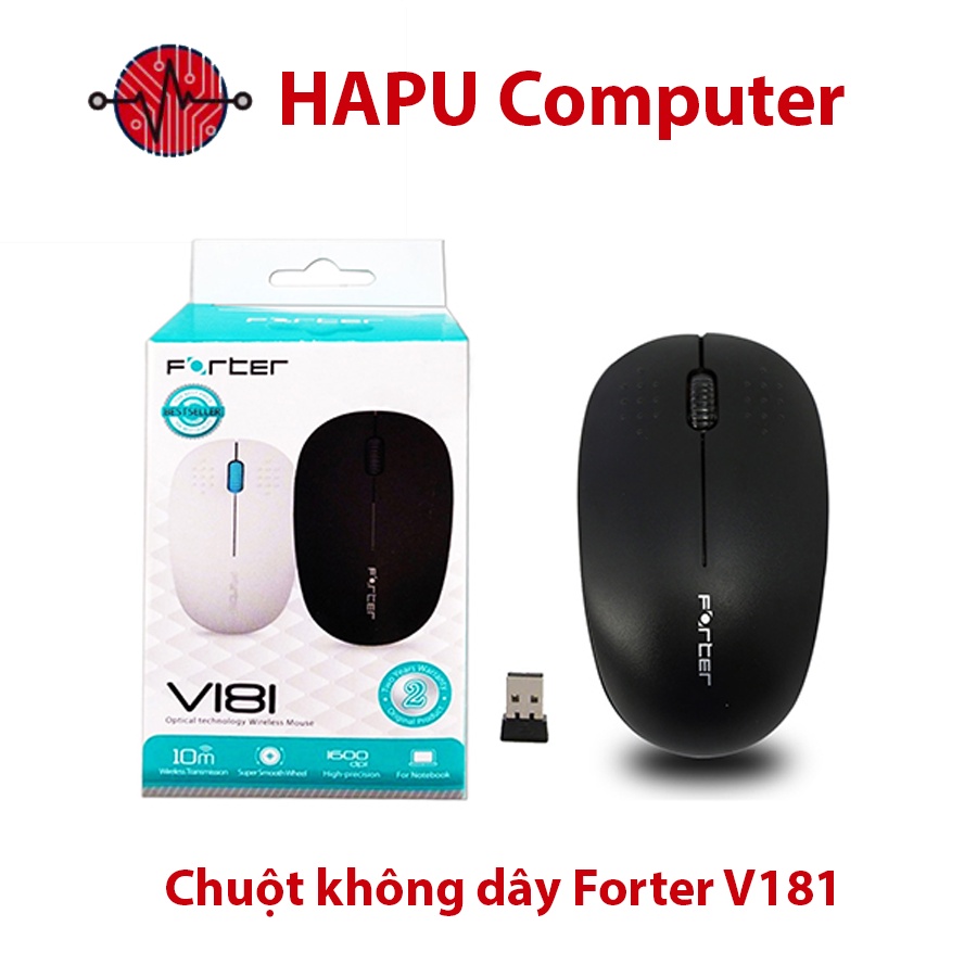 Chuột không dây Forter V181 chính hãng giá rẻ bảo hành 12 tháng ...