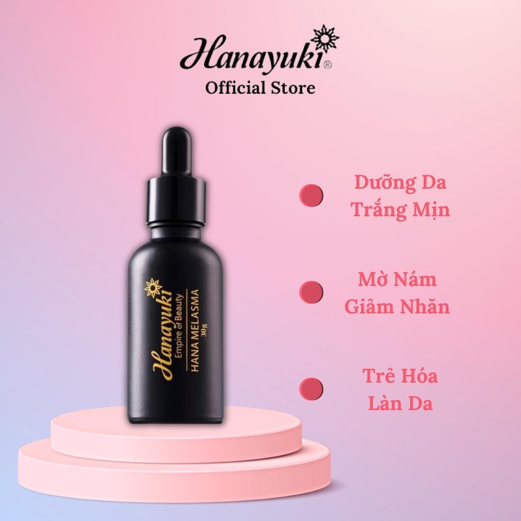 Ảnh Serum Nám Hanayuki Melasma, Hana Melasma Serum Mờ Nám Tàn Nhang Hanayuki Chính Hãng 30g 1