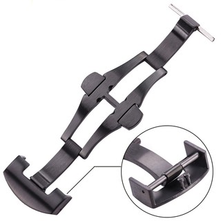 22mm 24mm Phụ kiện đồng hồ Thép không gỉ Khóa chốt ép đôi Khóa bướm Phù hợp cho dây đeo Panerai Khóa gấp
