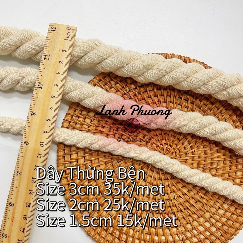 Dây Thừng Bện Nhiều Size (mét) | Shopee Việt Nam