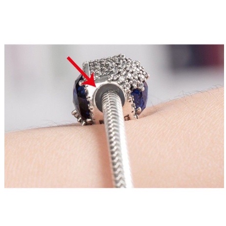 Ảnh Nút chặn cao su cho vòng tay Charms Spacer 5 chiếc 4