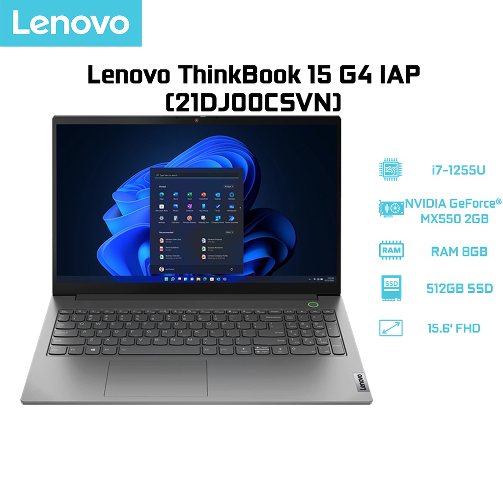 thumbnail image 2 of For Lenovo ThinkBook 15 G4 IAP - Type 21DJ Palmrest Backlit Keyboard Touchpad 2 of 13