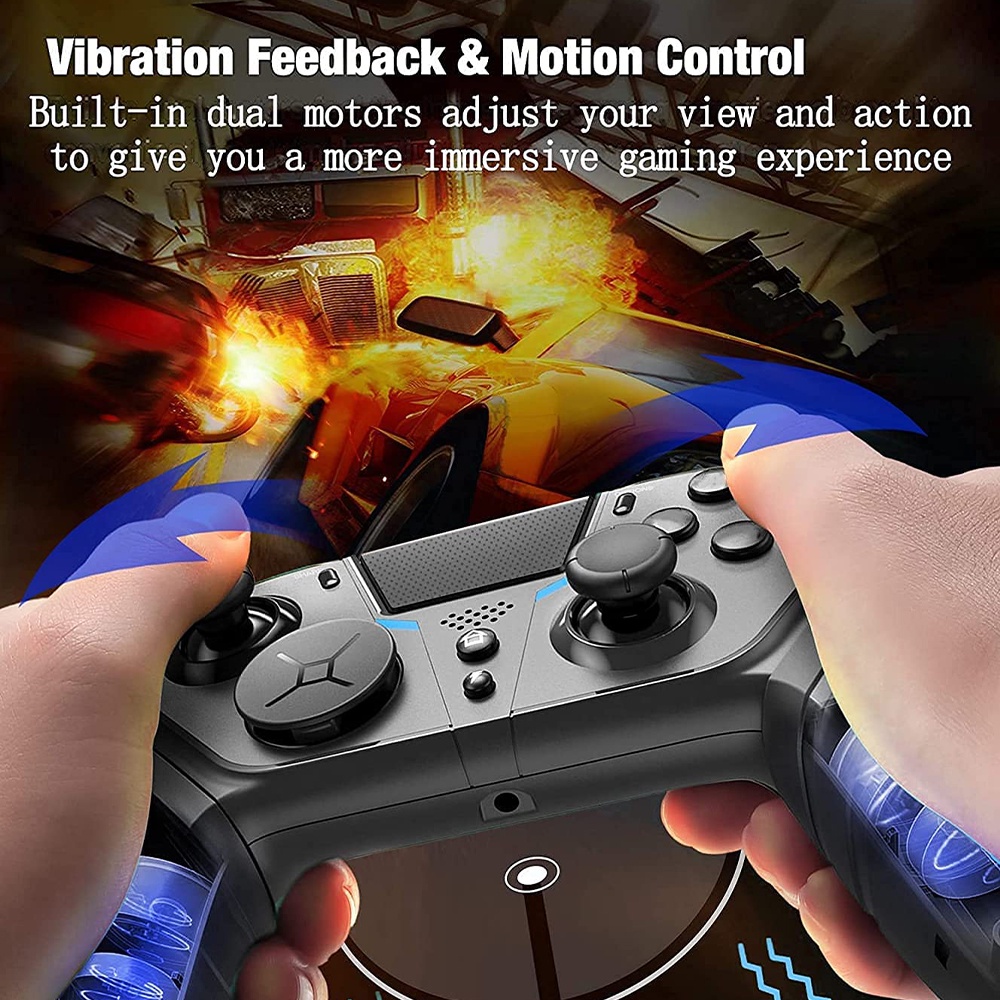 Phiên bản mới nhất Tay cầm chơi Game không dây cho bộ điều khiển PS4 Elite / Slim / Pro Dualshock 4 có nút sau lập trình Turbo