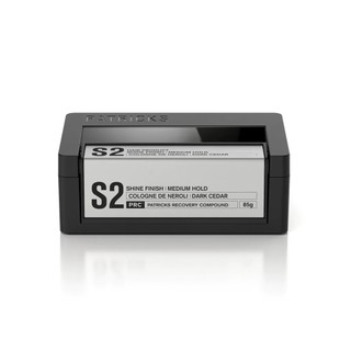 Sáp vuốt tóc nam Patricks S2 Shine Finish | Medium Hold Styling Product 2.87 oz - 85g