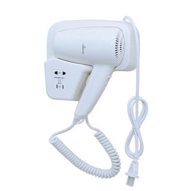 Máy sấy tóc DIEBA gắn treo tường cao cấp có ổ cắm of Korea