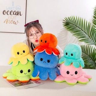 Thú Nhồi Bông Hình Bạch Tuộc Hai Mặt Dễ Thương