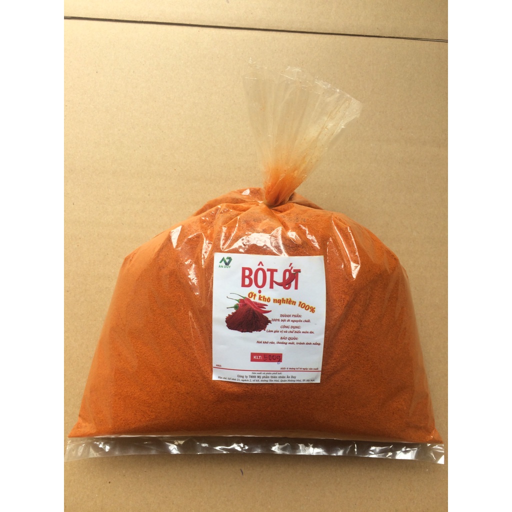 Bột ớt siêu cay vụ mới 500g
