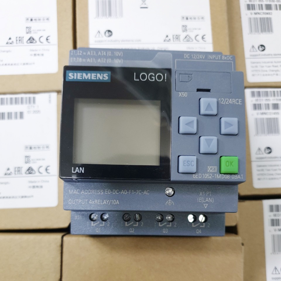 SIEMENS LOGO! 12/24RCE, Logikmodul mit Display | Kleinsteuerungen günstig kaufen | elektronik