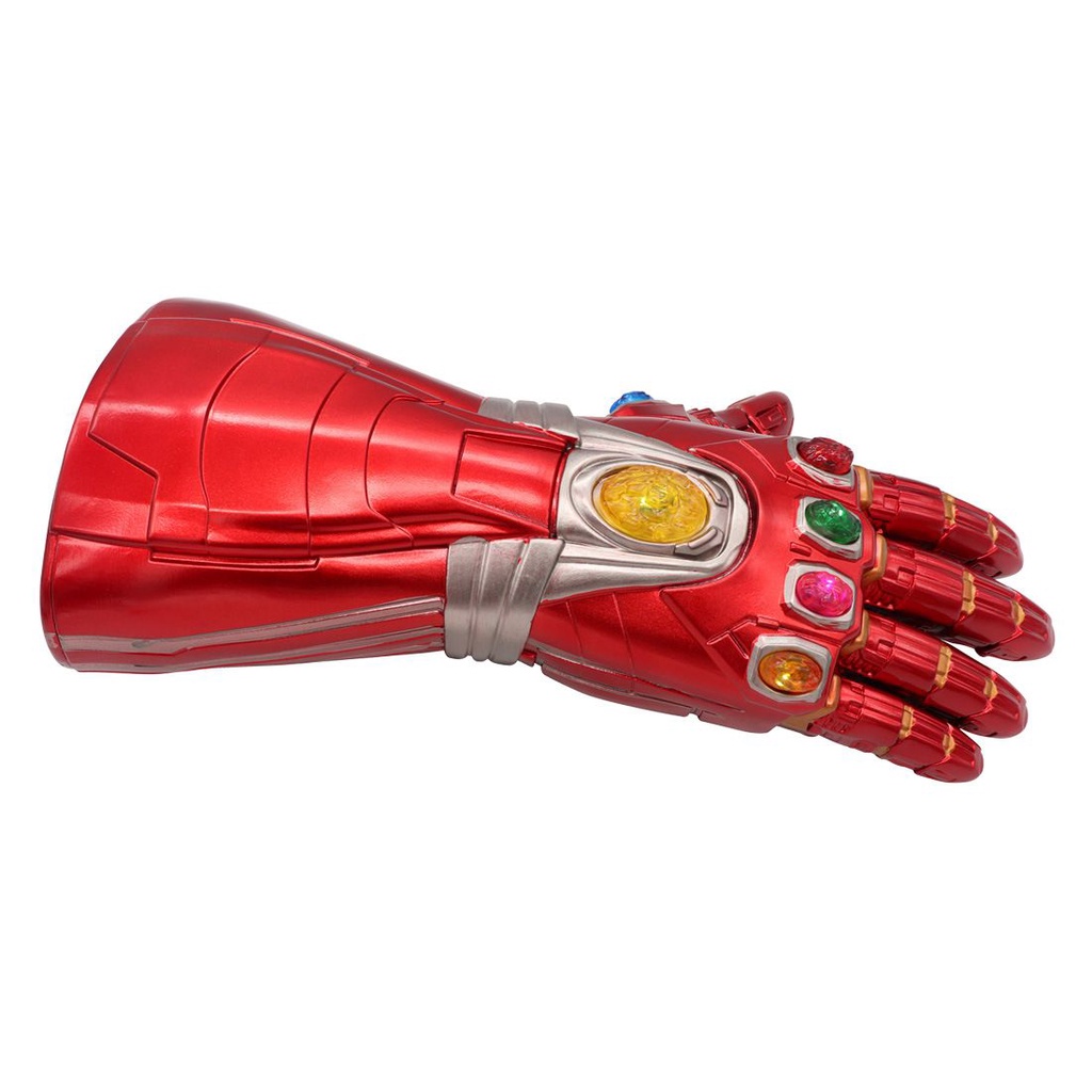 Găng tay Led Iron Man thực tế với đá Led sáng và vừa vặn thoải mái