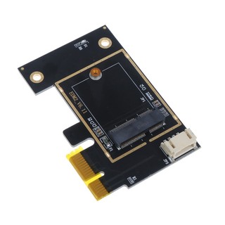 EZ Wifi Card PCI-E 1X sang cho M 2 NGFF Desktop WI-FI Adapter cho AX200 9260AC 8260AC 7265AC 7260AC BCM94350
