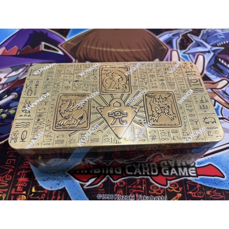 YuGiOh! TCG 2022 Tin Of The Pharaoh's Gods - Set Of 3 Factory Sealed Tins (English)