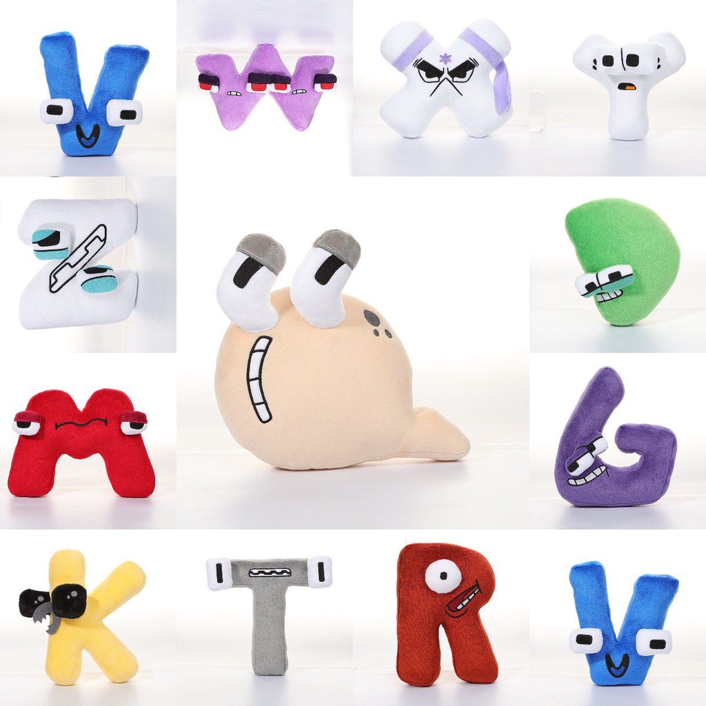 Cuddly Bảng Chữ Cái Lore Letter A Sang Trọng Giáo Dục Cho Bé Đồ Chơi Trang Trí Nhà