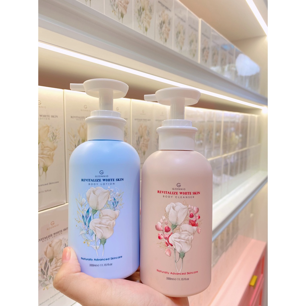Combo Tắm Trắng + Body Lotion Gzonnio