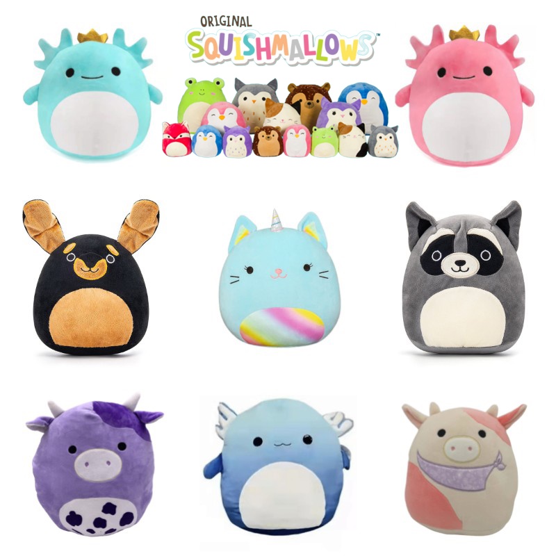 Squishy Động Vật Nhồi Bông Búp Bê Axolotl Kid Quà Sinh Nhật Quà Tặng