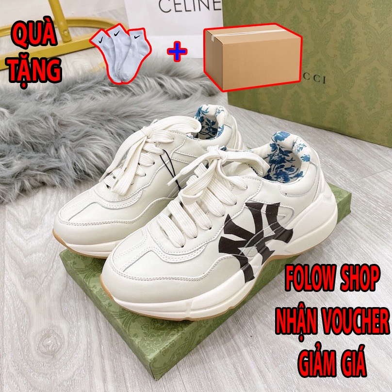 Giày Gucci Rhyton NY Bản Trung Best, Giày Sneaker Tăng Chiều Cao 5cm Đủ ...
