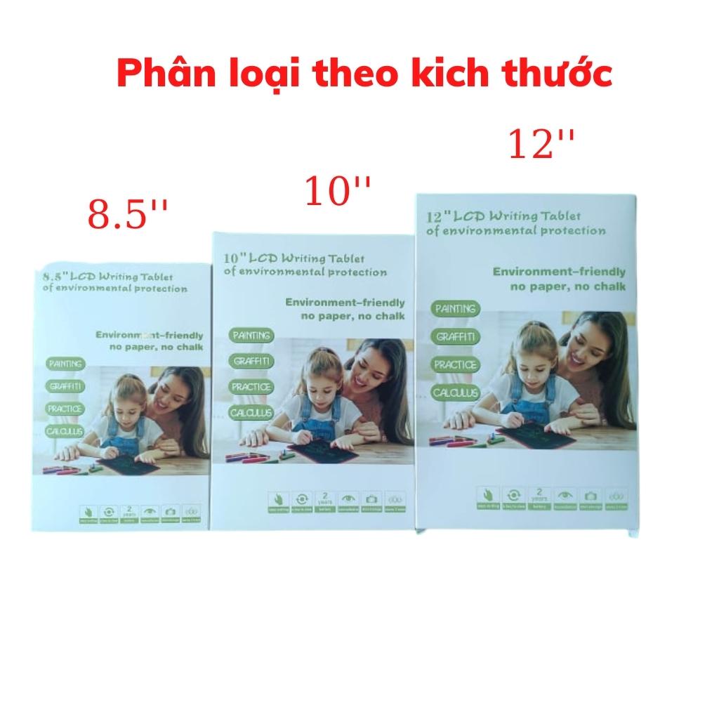Bảng LCD tự xóa thông minh cho bé đa sắc đơn sắc Hàng loại 1 cực đẹp - Binbibo